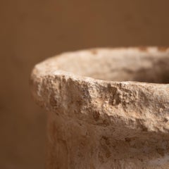 Antique hand-thrown clay Vase, Spain, 1800s