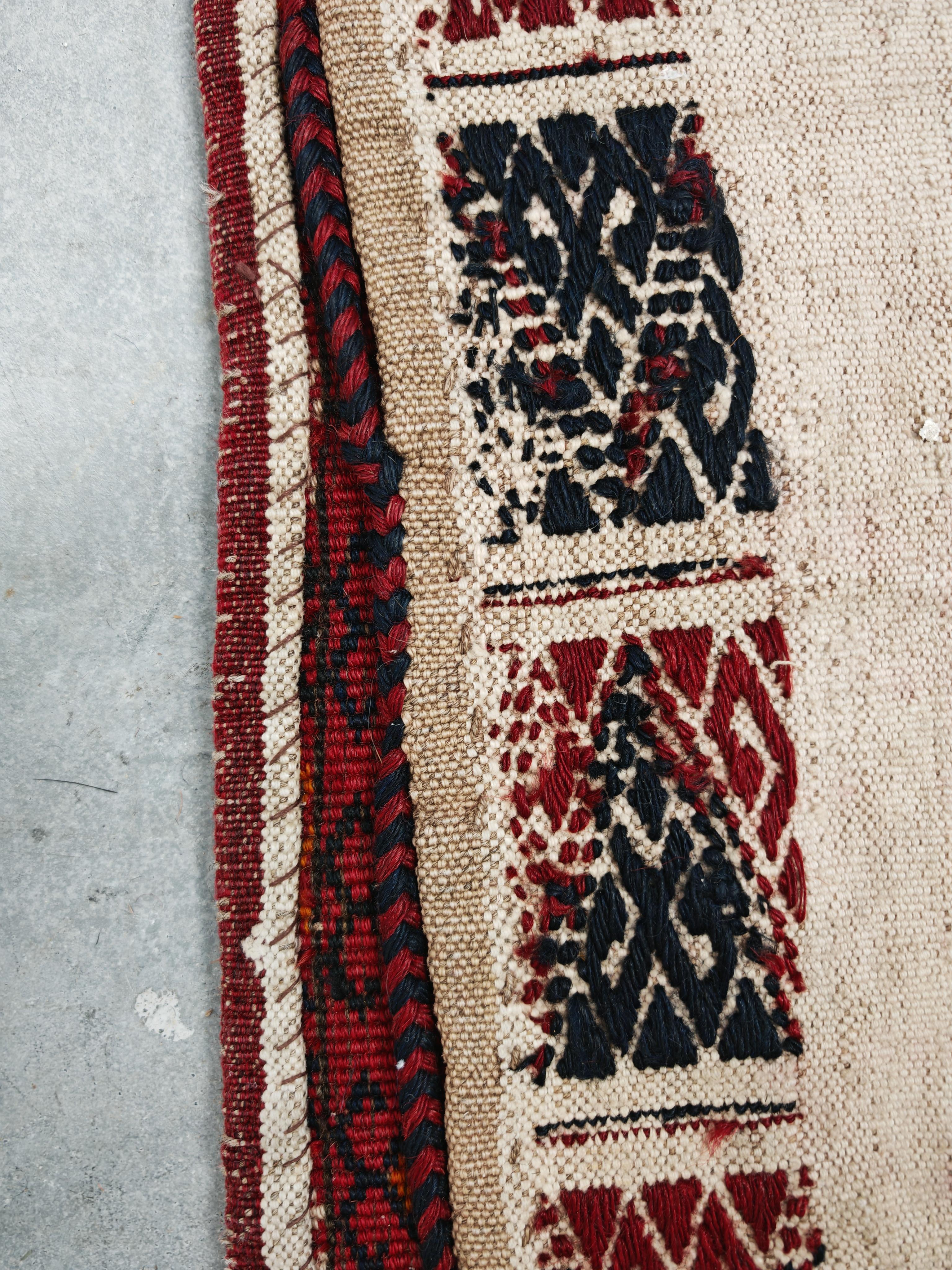 Antico Beshir Chuval afgano tessuto a mano, Ersari Tribe, XIX secolo in vendita 6