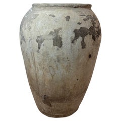 Antique Handcrafted Terracotta Garden Pot – Rustic Aged Clay Vessel