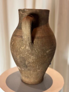 Antique Handcrafted Terracotta Water Jug – Rustic Earthenware Pot