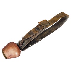 Antique Handforged Cattle Bell Made in Switzerland ca. 1900s