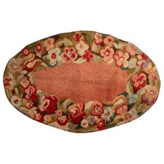 Antique Hand Knotted American Rug