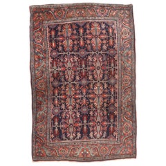 Antiker handgefertigter persischer Bidjar-Teppich
