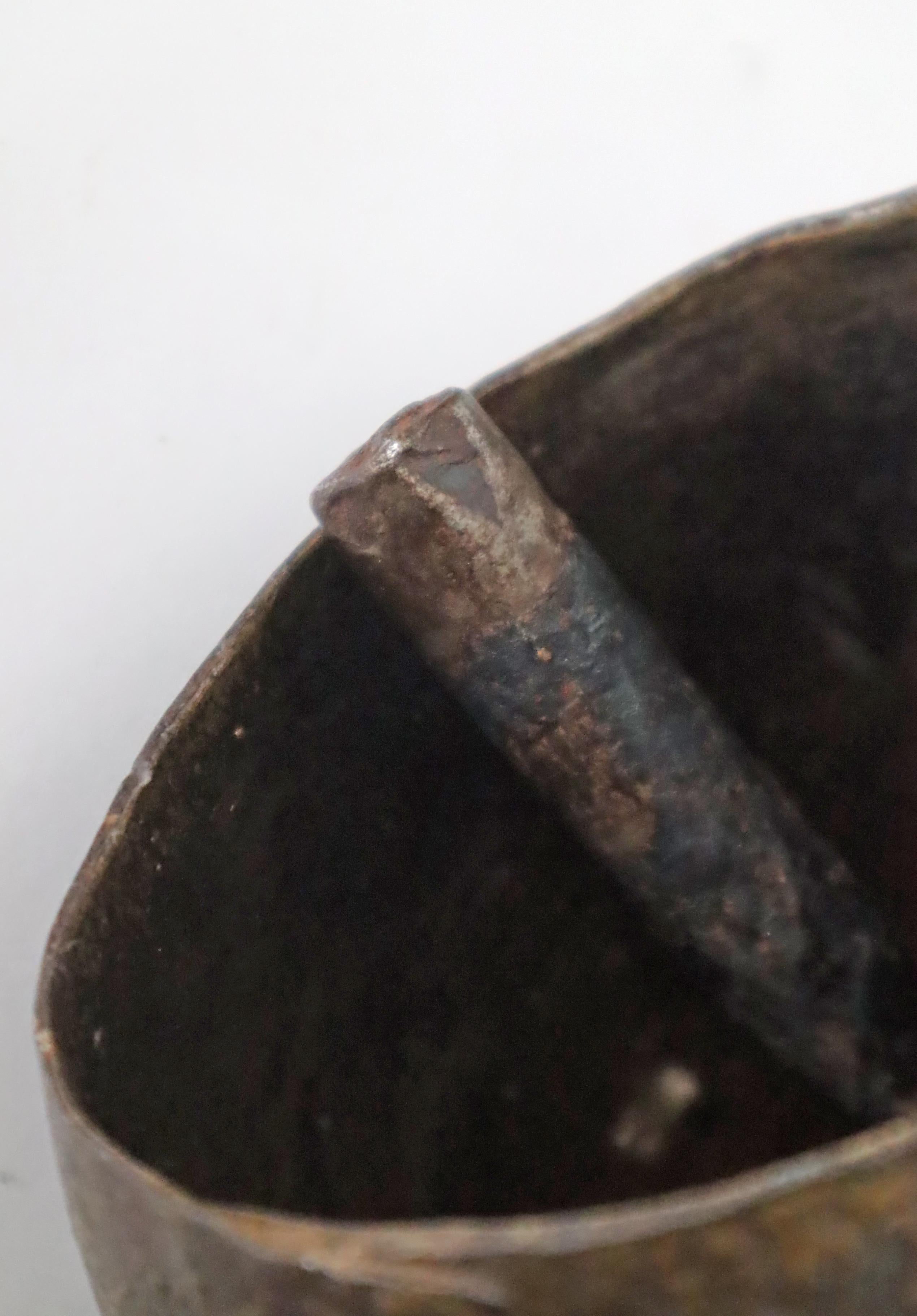 Antique Handmade Bronze Cowbell From Switzerland 1850s For Sale 5