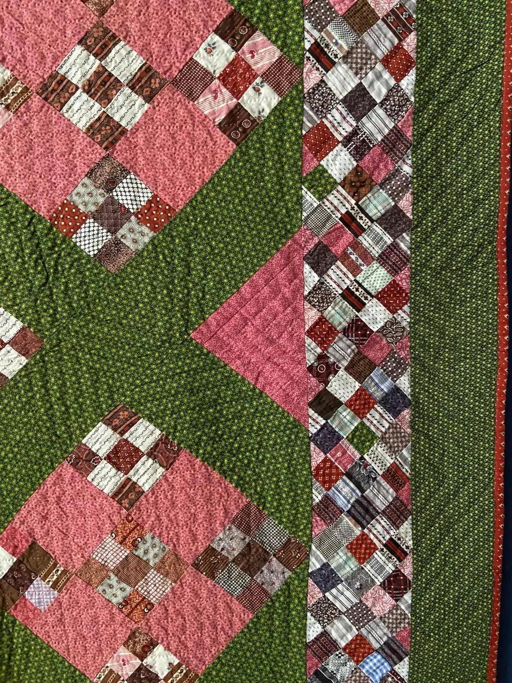 handmade cotton quilt