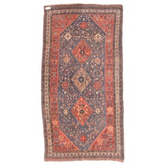 Antique Persian Qashqai Long Rug