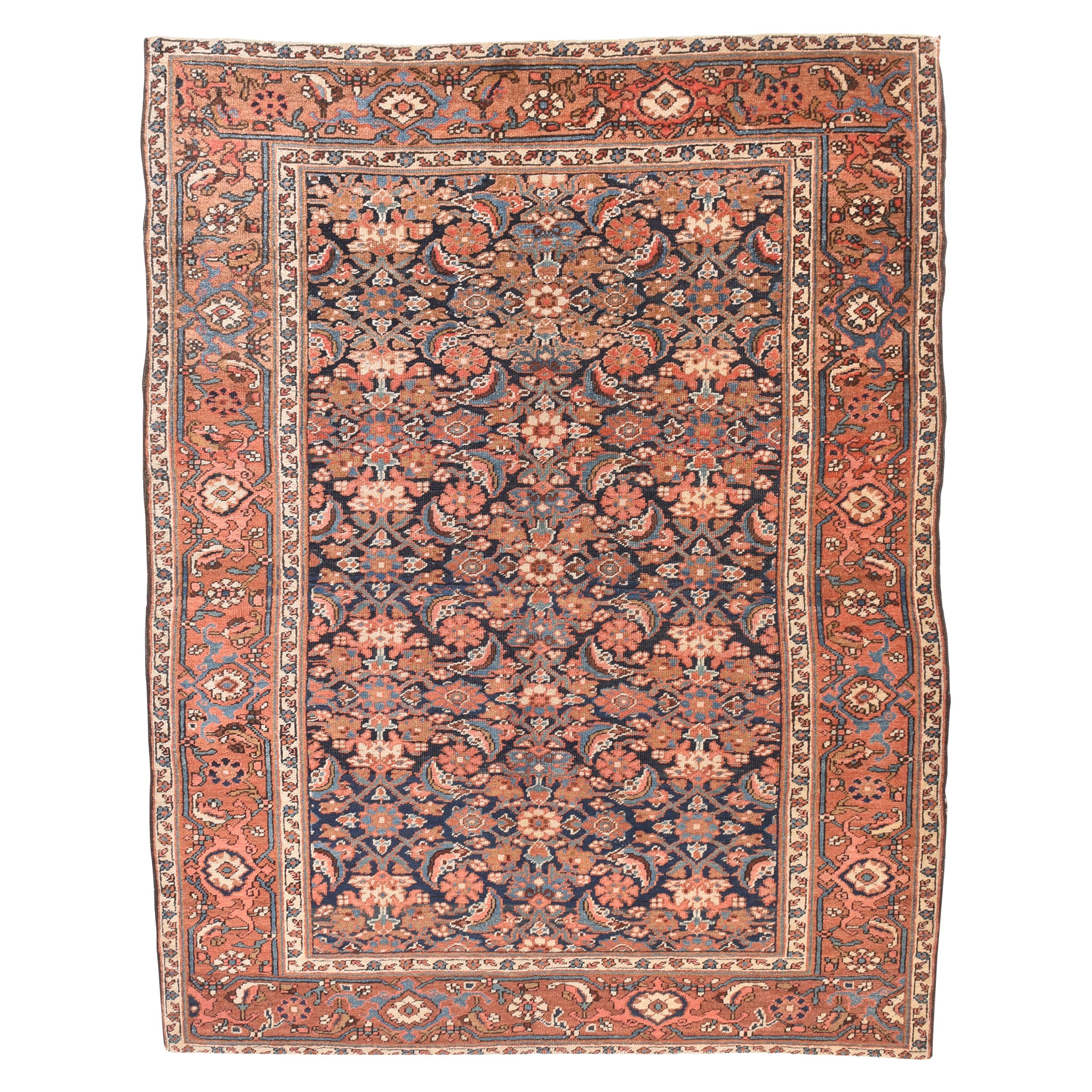 Antique Persian Heriz For Sale