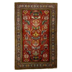 Antique Handmade Kazak Persian Rug