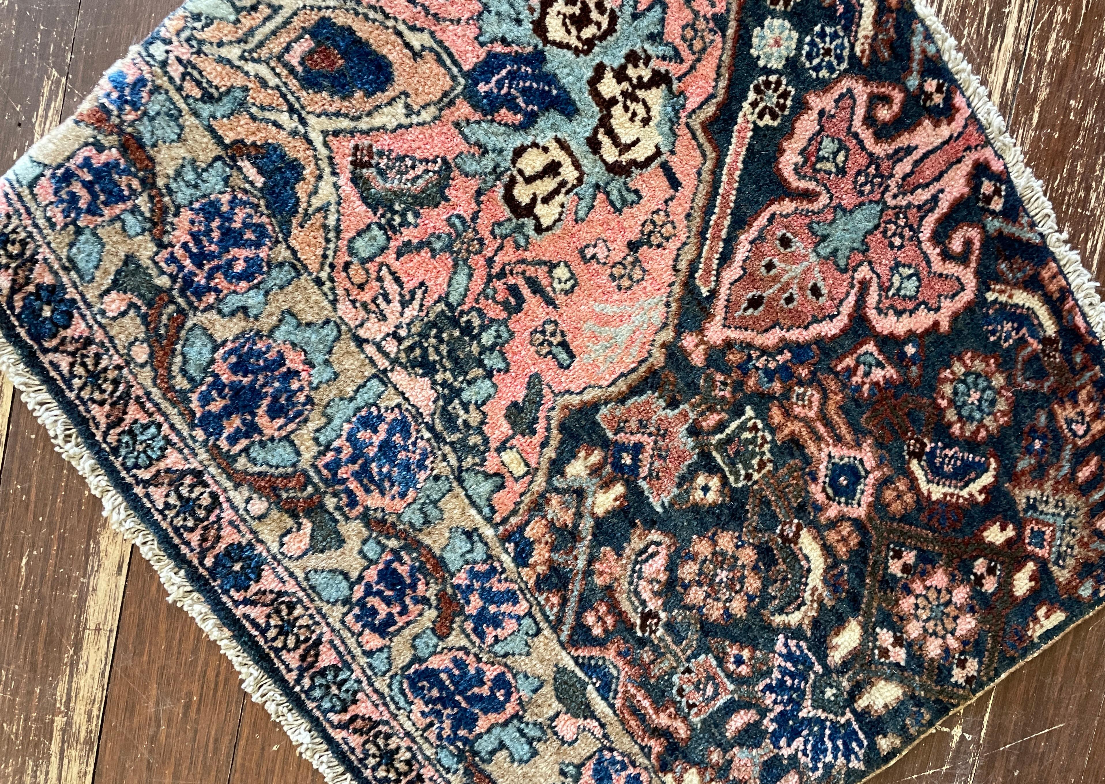 Ornak is a rug sampler, for corner of the rug.
Antique Kurdish rugs and bags are renowned for their distinctive patterns, vibrant colors, and high-quality craftsmanship. These textiles reflect the rich cultural heritage and artistic traditions of