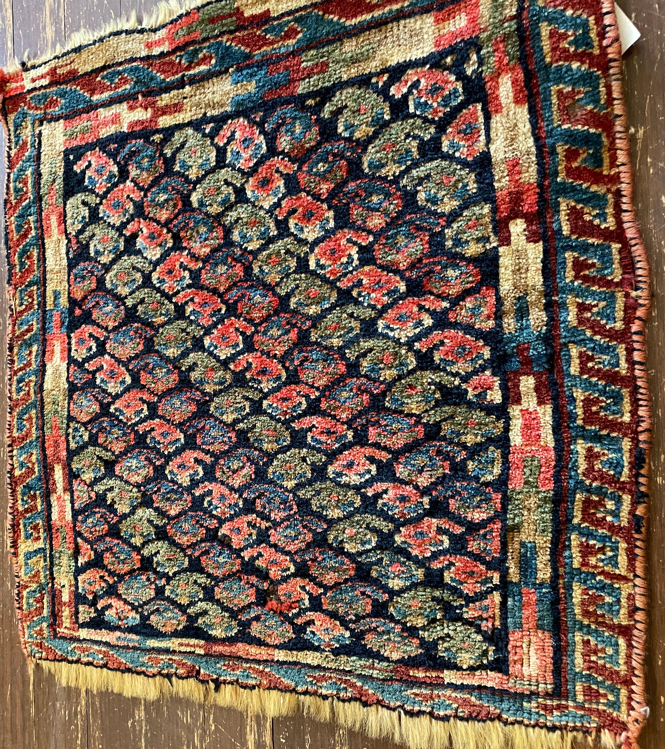 Tribal Antique Handmade Kurdish Rug/Bag For Sale