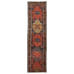 Antique Handmade Northwest Persian Runner Rug
