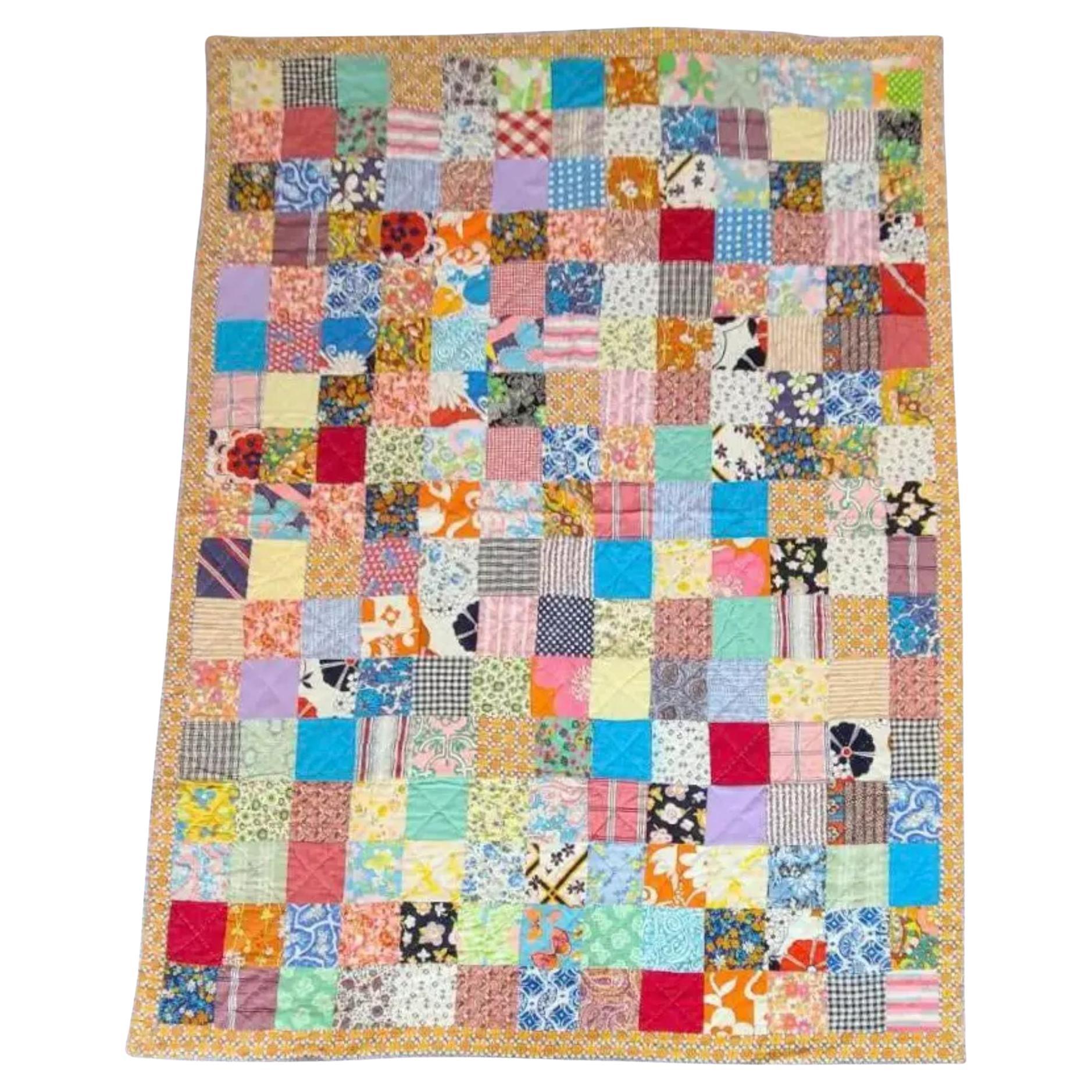 Antique Patchwork Quilt at 1stDibs