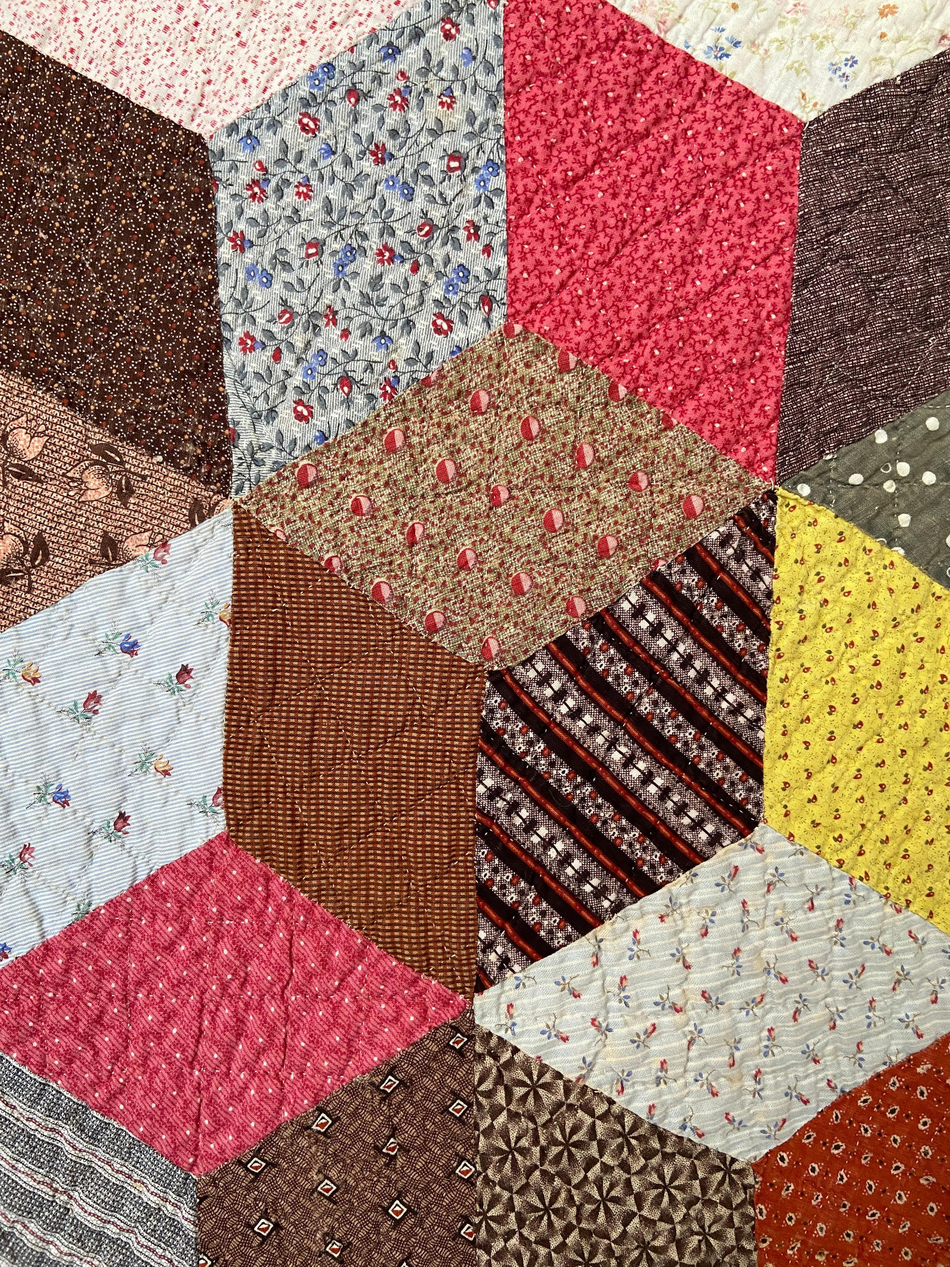 Antique Handmade Patchwork 