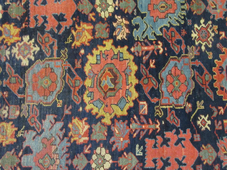 Antique Handmade Persian Bidjar Rug at 1stDibs