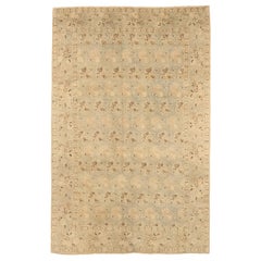 Antique Handmade Persian Rug Tabriz Design