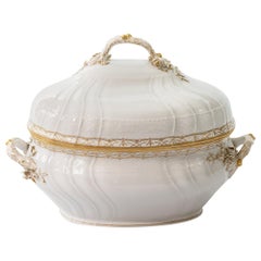 Antique Handmade Porcelain Soup Tureen by KPM