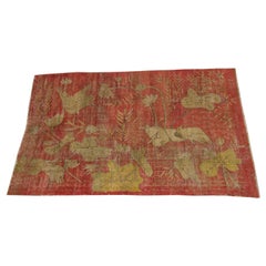 Tappeto antico Samarcanda fatto a mano 8'6'' X 5'3''
