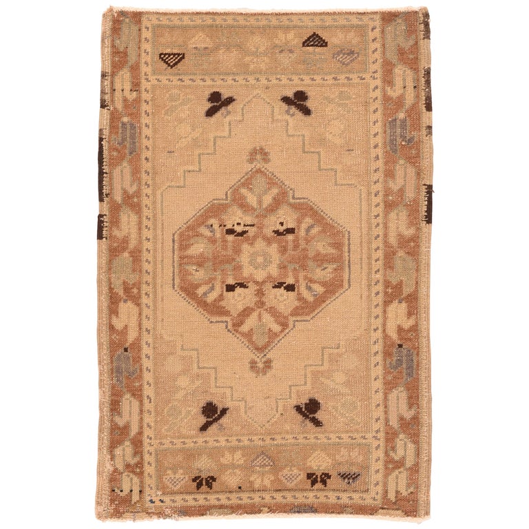 Antique Handmade Turkish Rug For Sale at 1stdibs