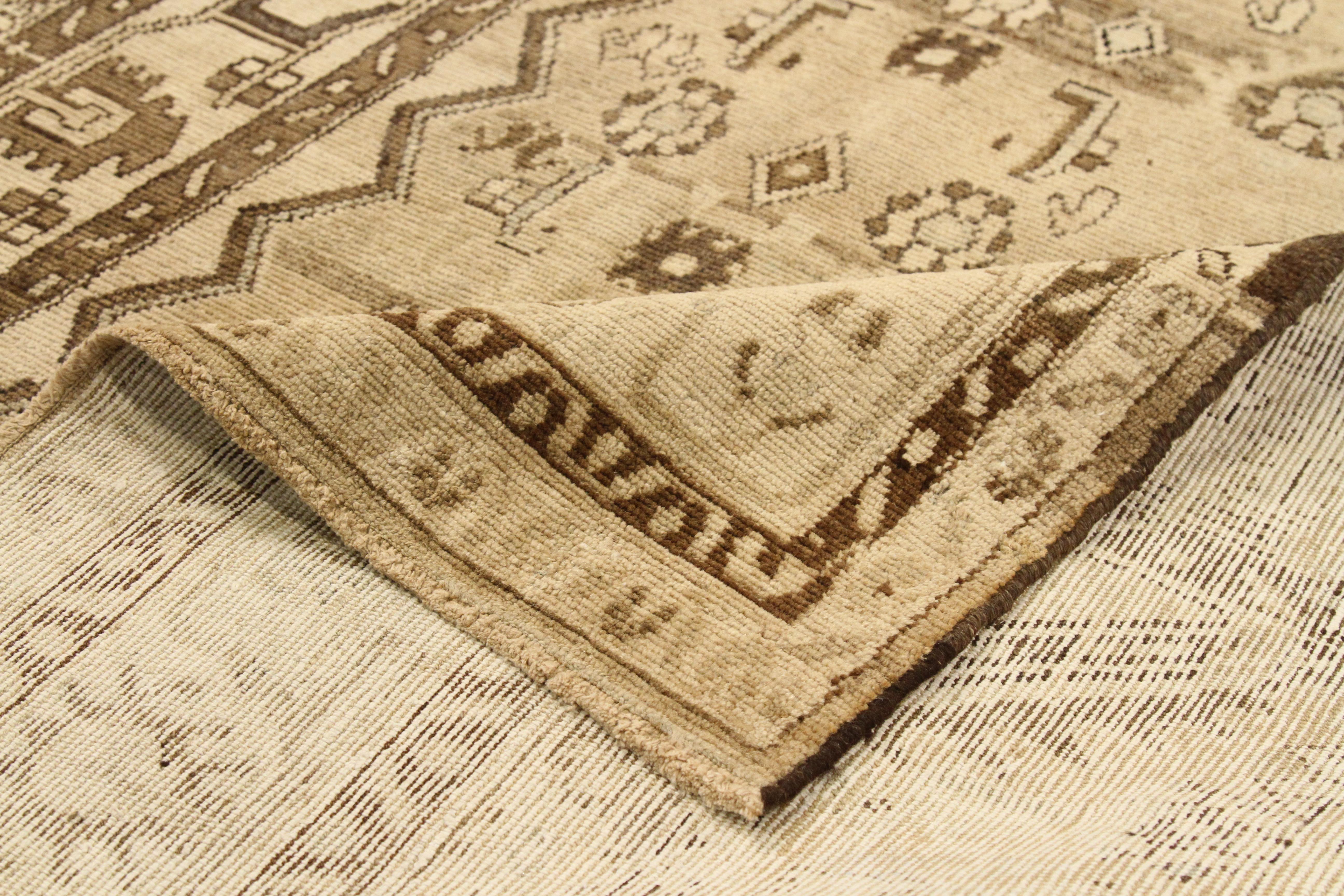 Tissé à la main Tapis persan ancien tissé à la main, motif Malayer en vente