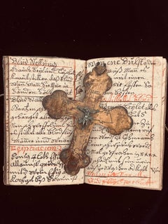 Manuscrit manuscrit ancien d'exorcisme, de guérison et de rituel, de mystère et de folklore
