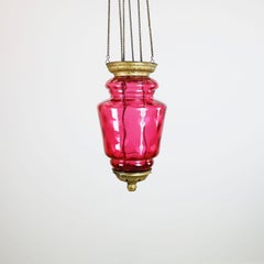 Antique Hanging Candle Lantern