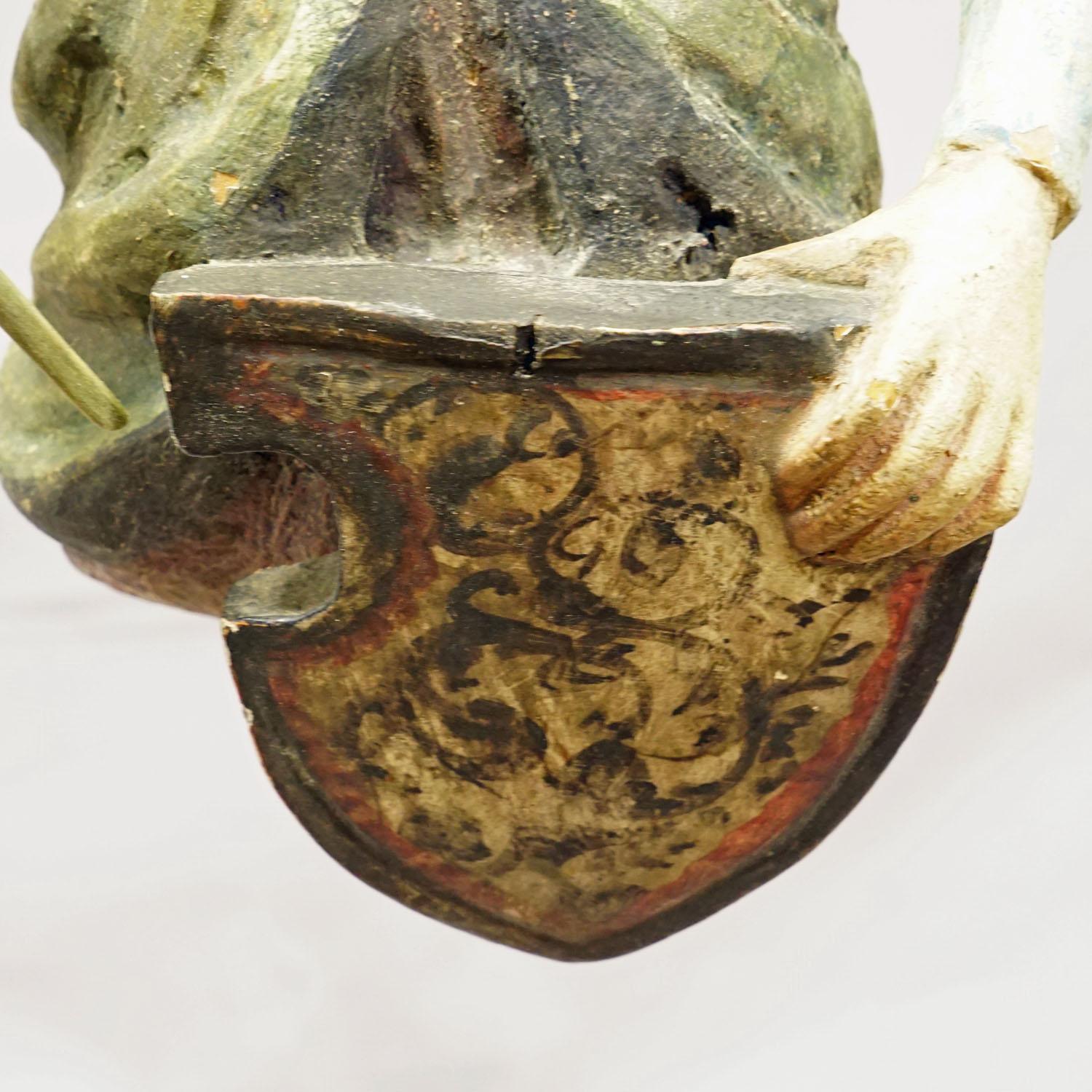 Antikes hängendes Stück einer mittelalterlichen Dame, um 1900 im Angebot 1