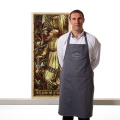 Antique Hardman & Co Ecclesiastical Stained Glass Window