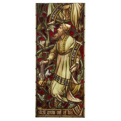 Antikes Hardman & Co Kirchliches Buntglasfenster