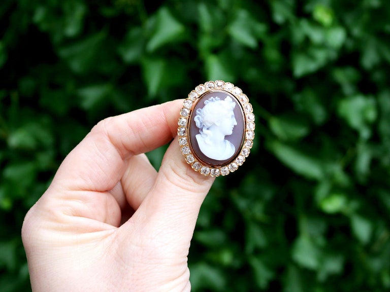 gold cameo real cameo jewelry