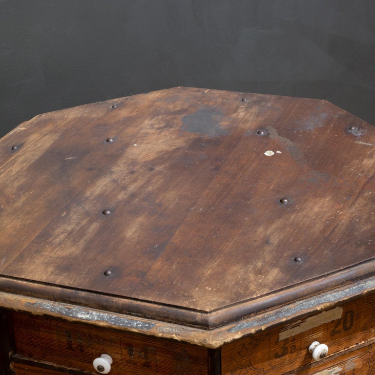 Antique Rotating Hardware Store Screw and Bolt c.1900 For Sale at 1stDibs