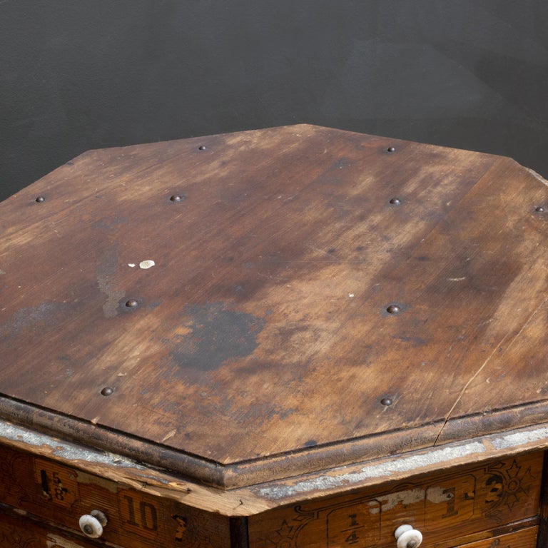 Antique Rotating Hardware Store Screw and Bolt c.1900 at 1stDibs