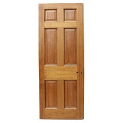 Antique Hardwood Exterior Door