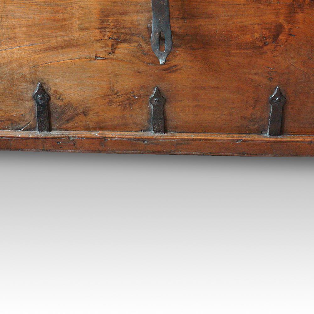 Anglo-Indian Antique Hardwood Merchant Chest