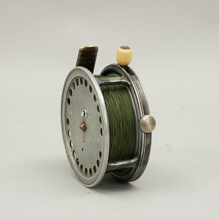 Antique Hardy Silex Multiplyer, Trout Fly Fishing Reel For Sale at