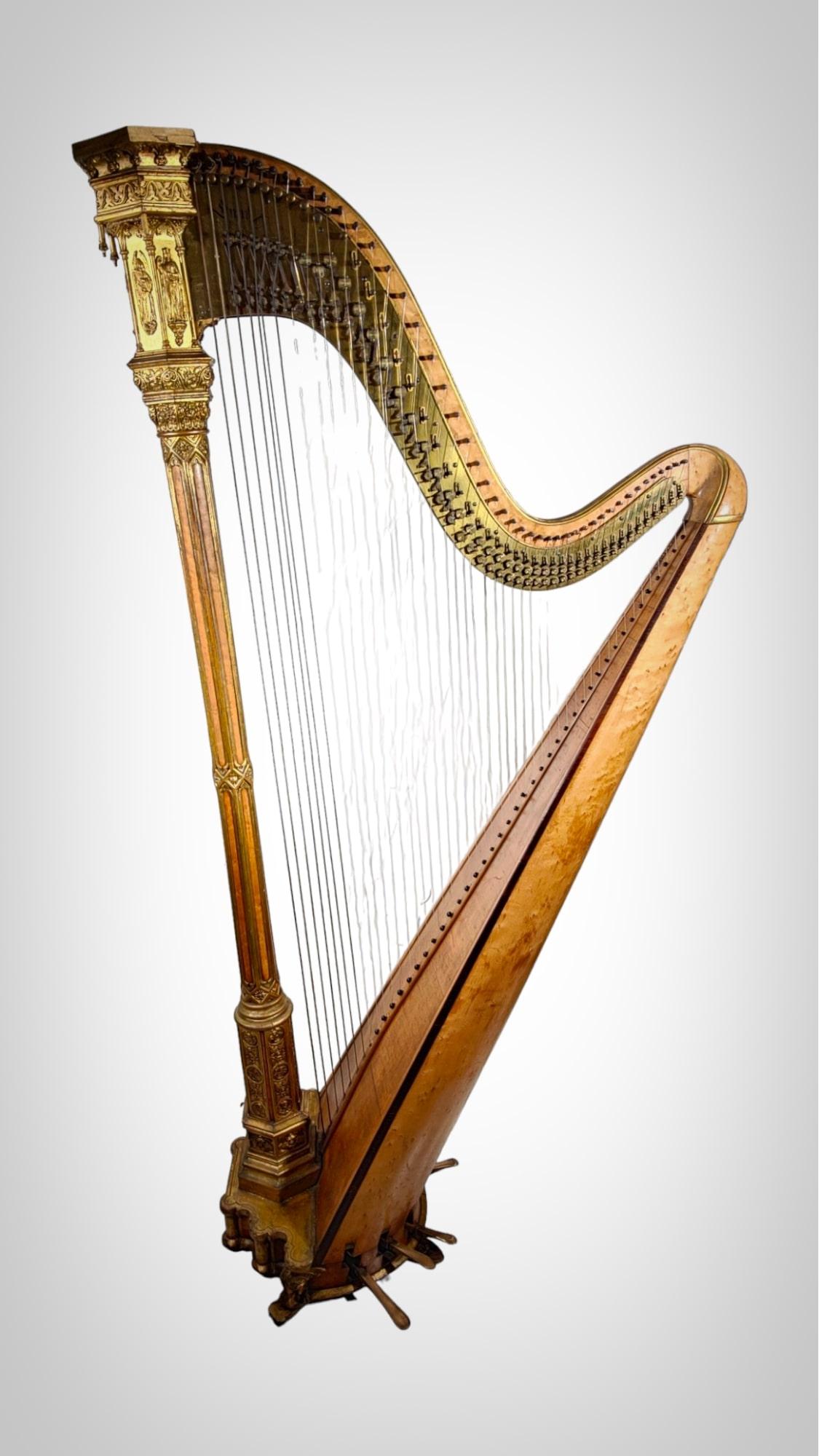 Harp by Sebastian Erard, xix th 2