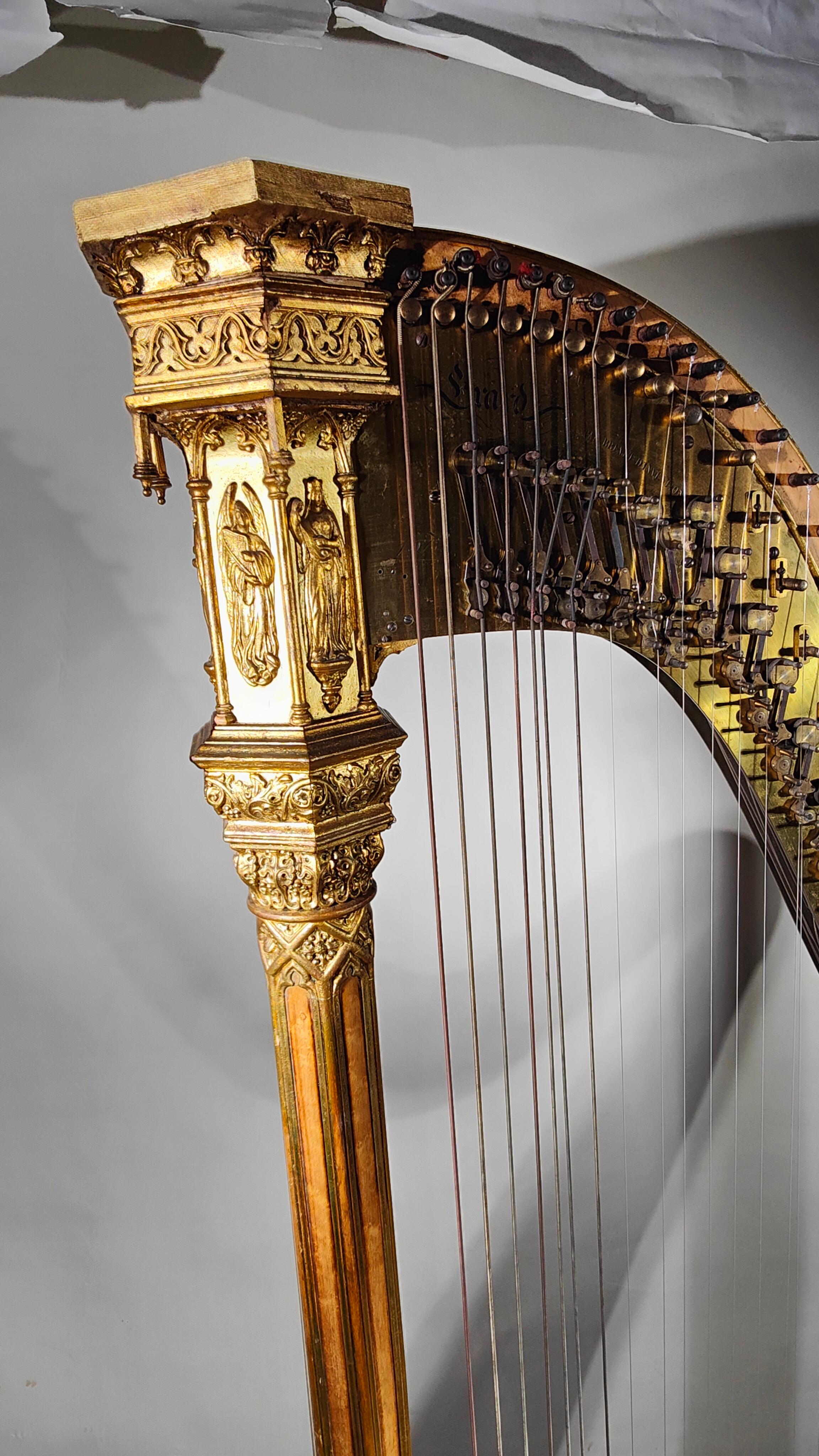Harp by Sebastian Erard, xix th 8