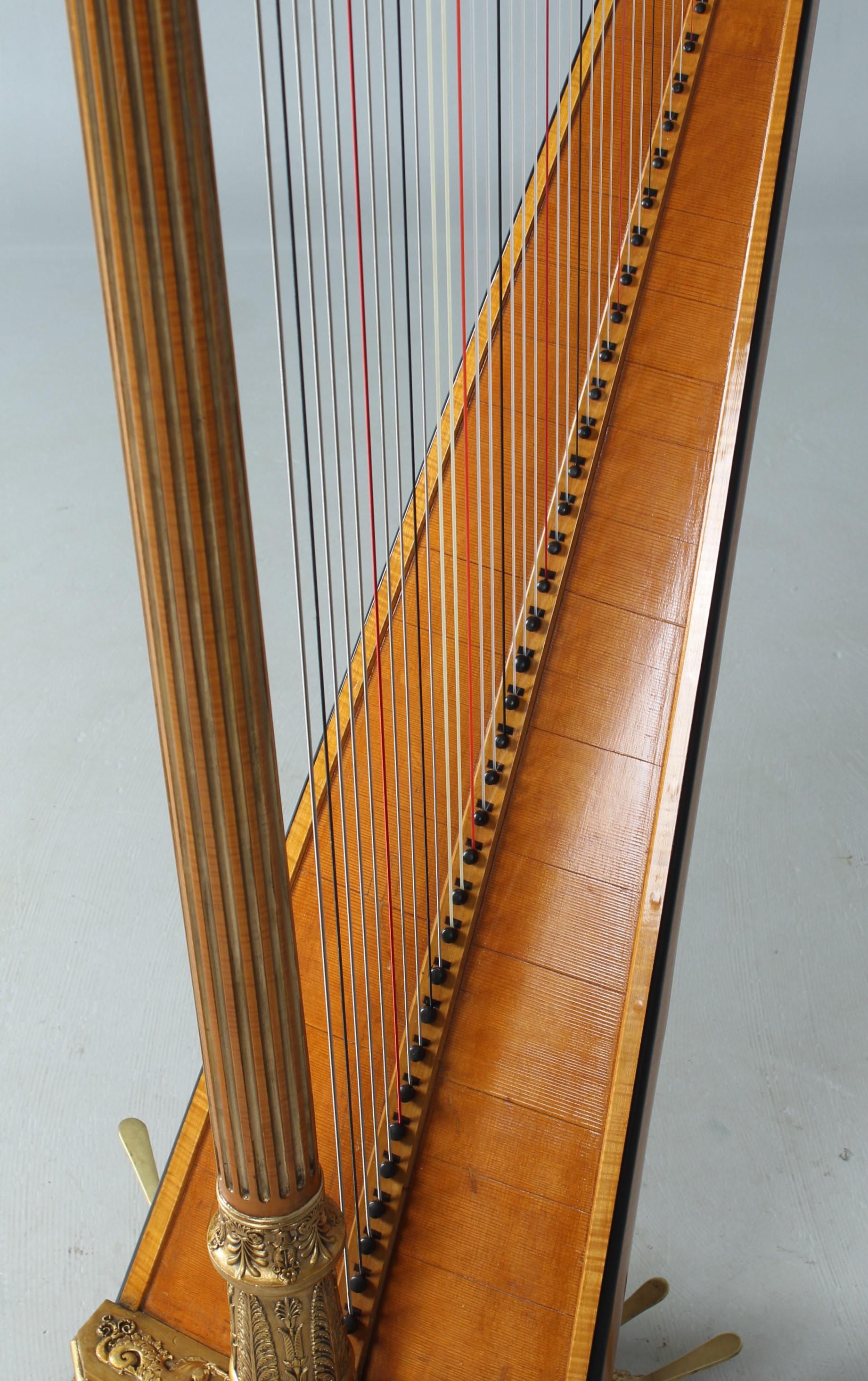 Antique Harpe, Brimmeyr à Paris, Year Of Manufacture: 1826 10