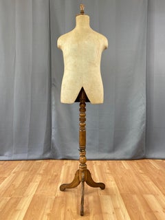 Antike Harris & Sheldon-Schneiderpuppe oder Ausstellungsform, um 1910