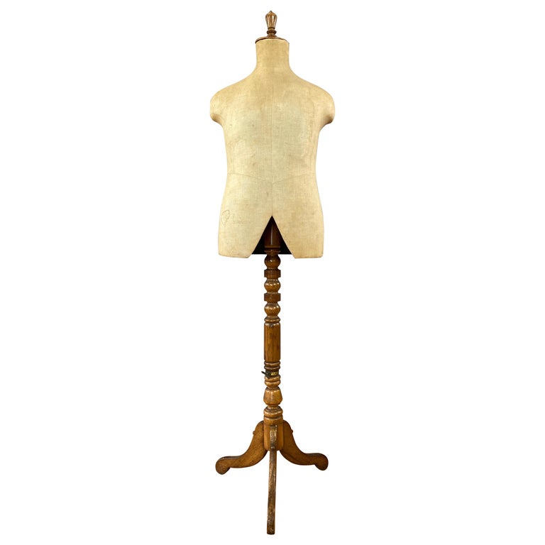 Antique Harris and Sheldon Tailor’s Mannequin or Display Form, c. 1910 ...