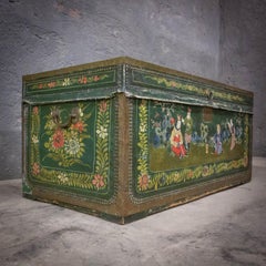 Antique Hau Shing’s Camp Chest, Honam, China, circa 1850