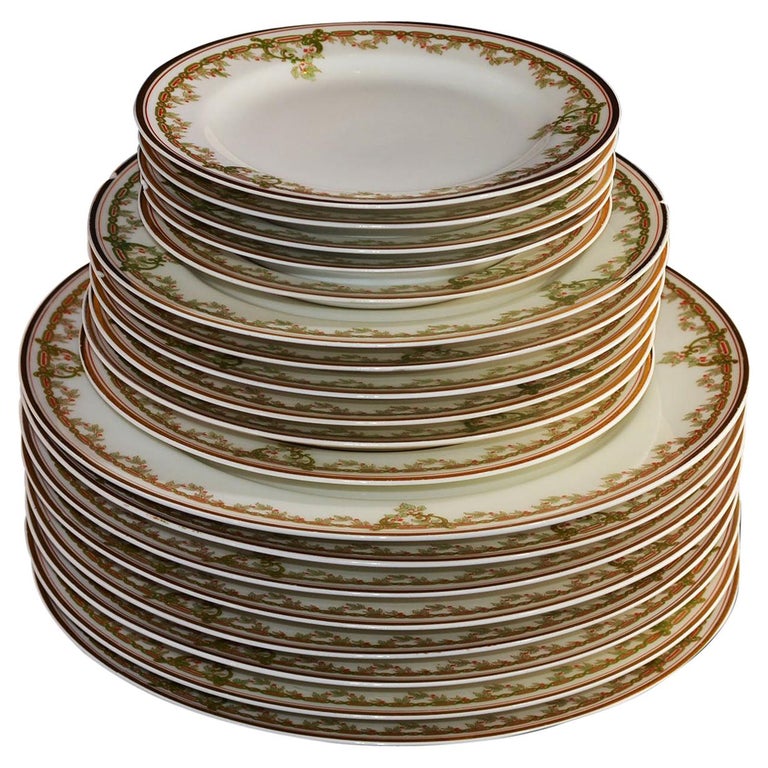 Antique Haviland Dinnerware and Serveware 21 Set at 1stDibs