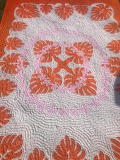 Antique Hawaiian Crib Quilt