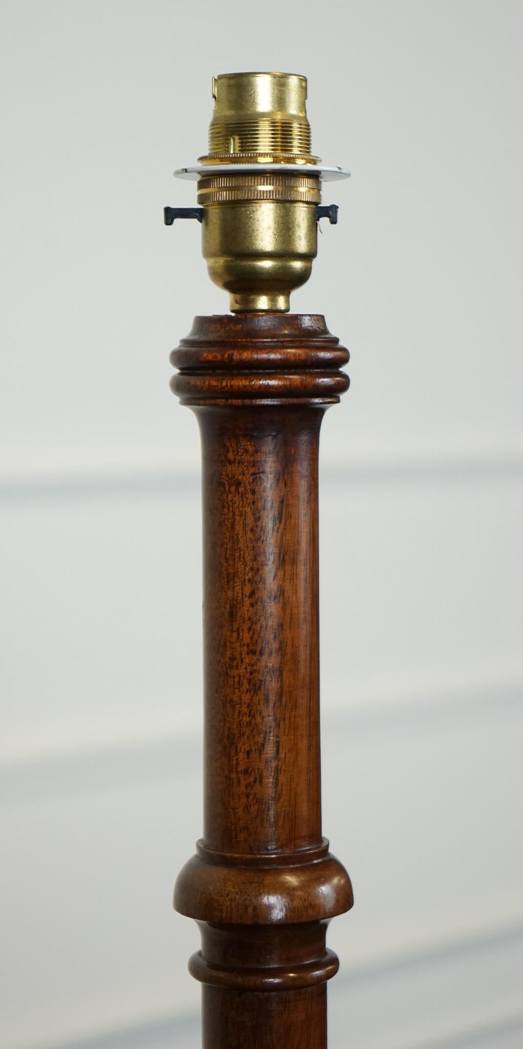 ANTIQUE BASE HEXAGONALE DE HEAL'S HEXAGONAL STANDING LAMP CIRCA 1930 Bon état - En vente à Pulborough, GB
