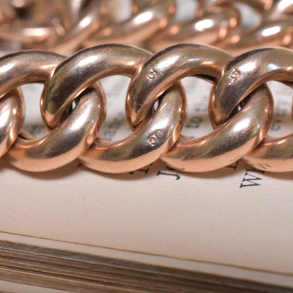 rose gold antique bracelet