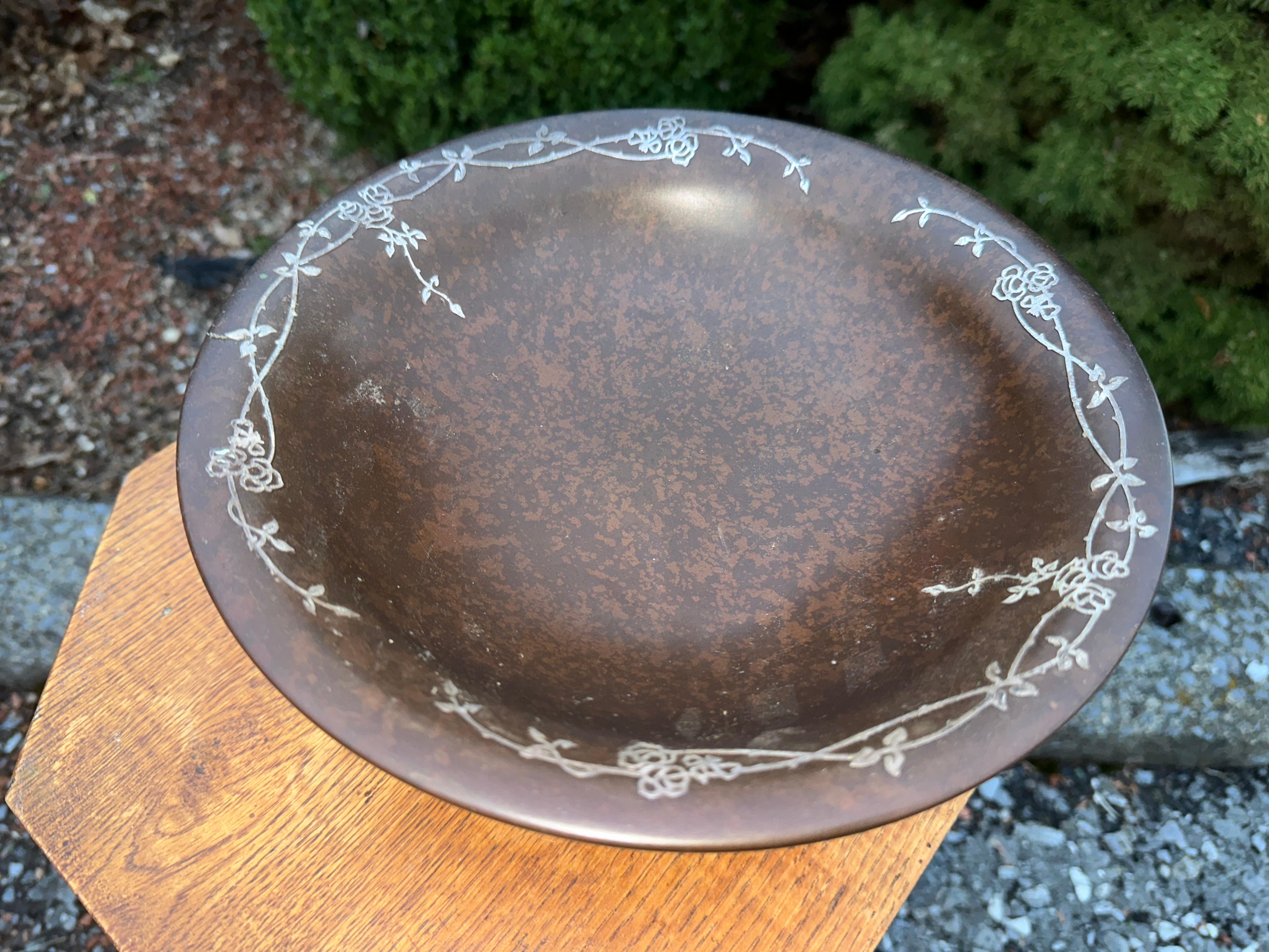 Antica composta Heintz con decorazione di rose e viti. Modello 1871 - W7459 in vendita 5