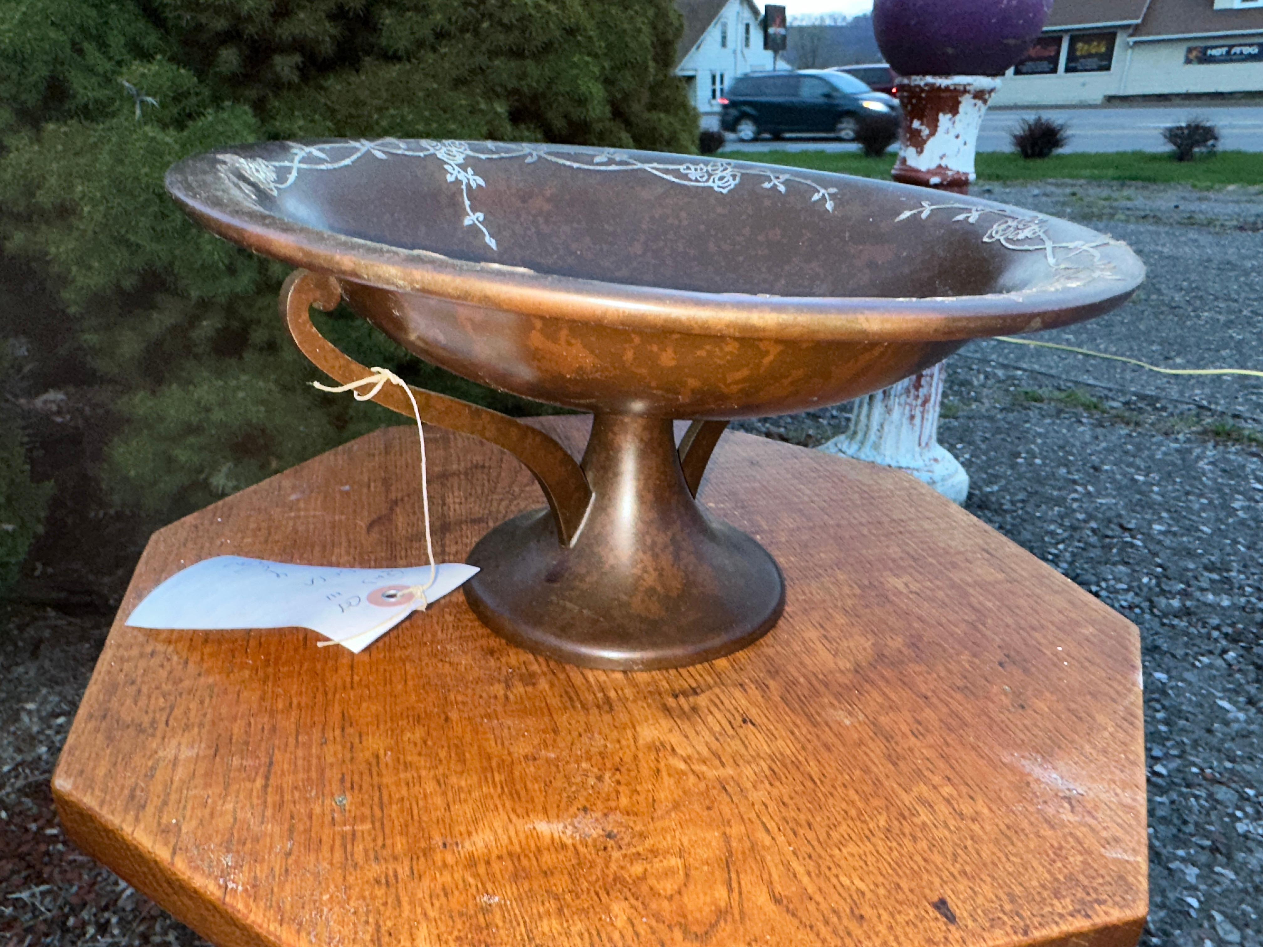 Antica composta Heintz con decorazione di rose e viti. Modello 1871 - W7459 In condizioni buone in vendita a Shamokin Dam, PA