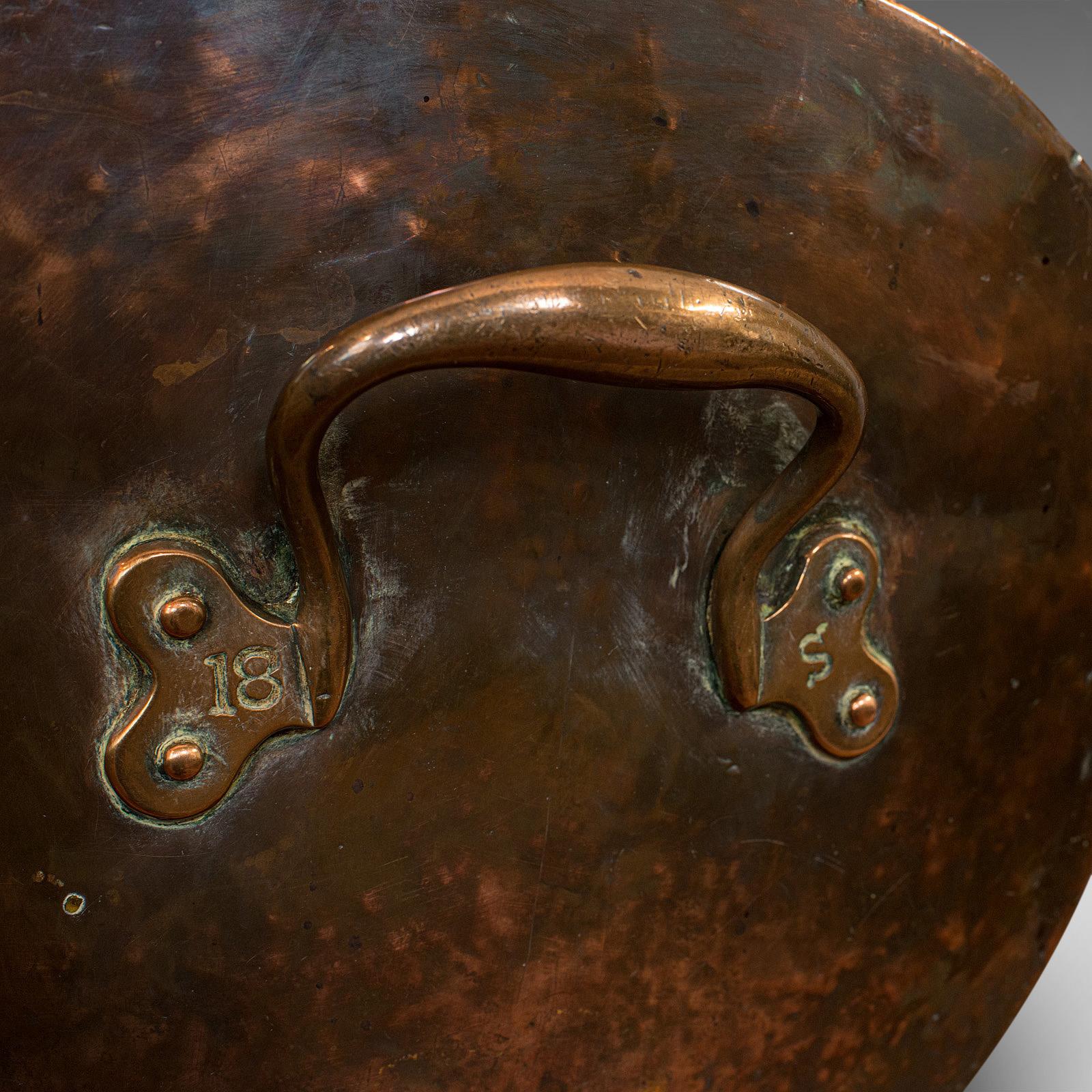 Antique Helmet Coal Scuttle, English, Copper, Fireside Bucket, Victorian, 1870 5