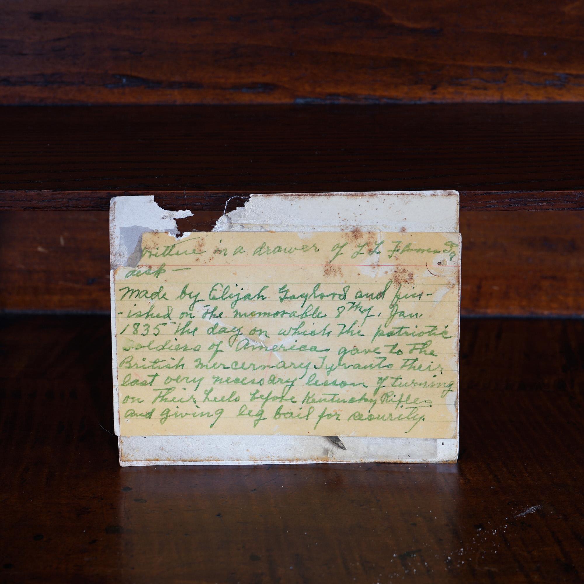 Antique Hepplewhite Shaker School Tiger Maple & Cherry Writing Desk Circa 1830 5