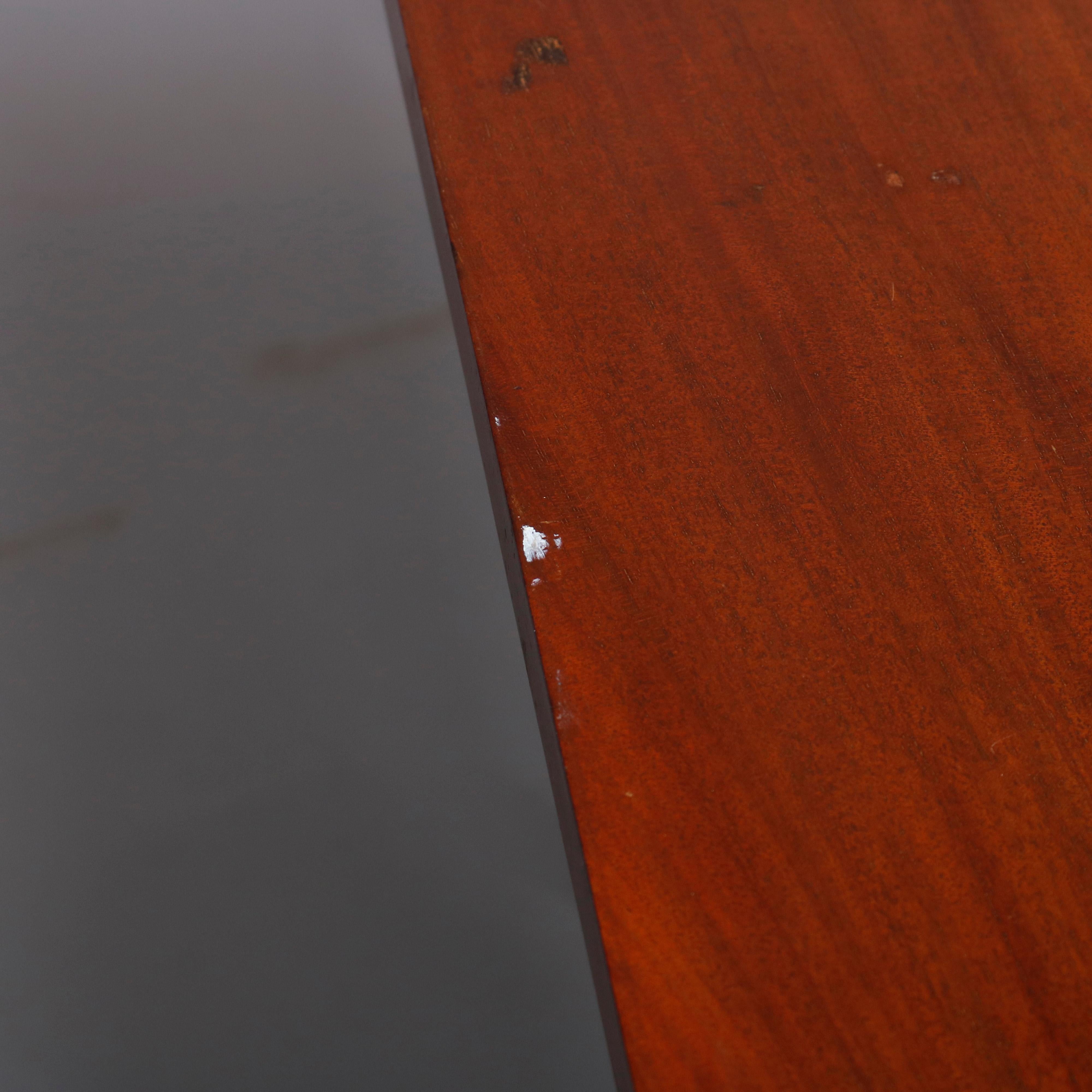 Antique Hepplewhite Style Mahogany Pembroke Single Drawer Side Table, 1830 1