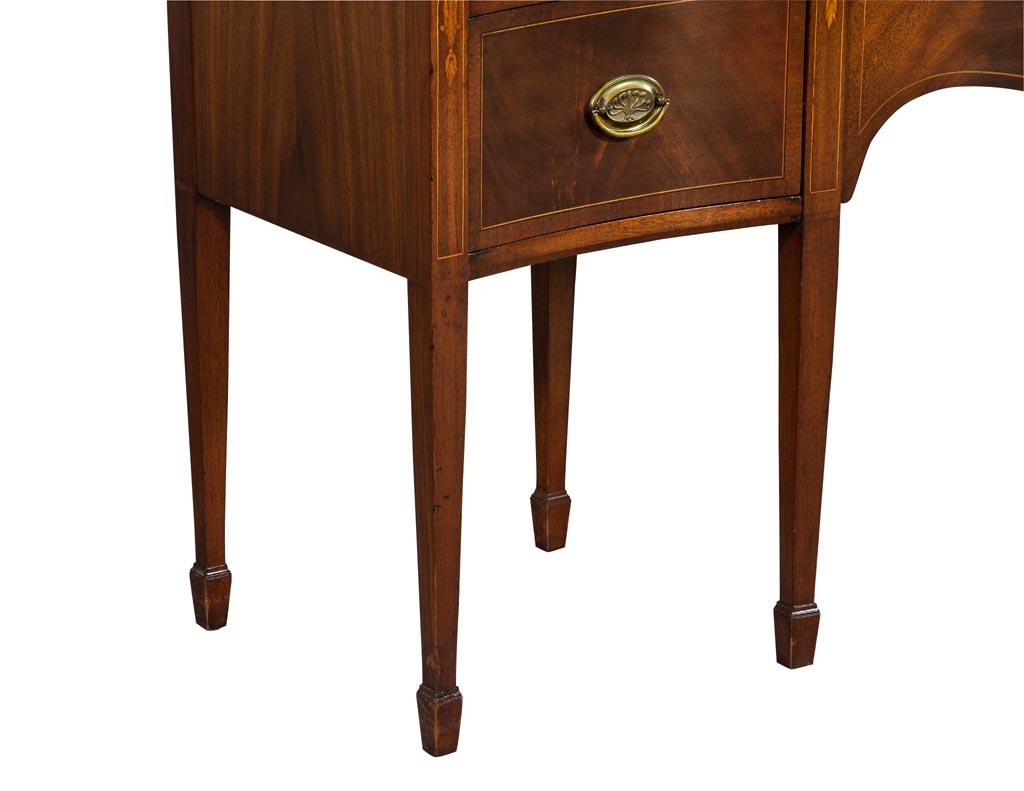 Antique Hepplewhite Style Mahogany Sideboard Buffet In Good Condition In North York, ON